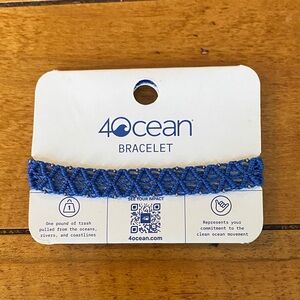 4Ocean Bracelet. Funds a global cleanup operation. NWT
